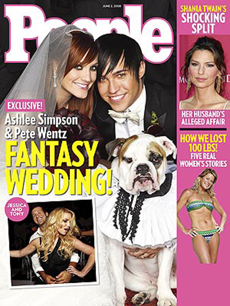 Ashlee Simpson y Pete Wentz se casaron