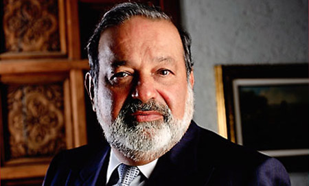 El hombre más rico del mundo es el mexicano llamado Carlos Slim