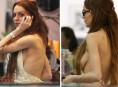 imagen Lindsay Lohan parece que ya no tiene límite con la delgadez