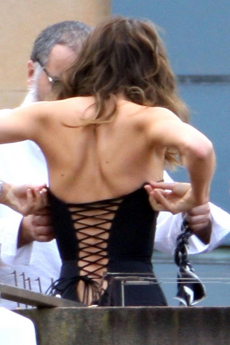 EXCLUSIVE: Miranda Kerr Looking Extremely Thin On A Photo Shoot
