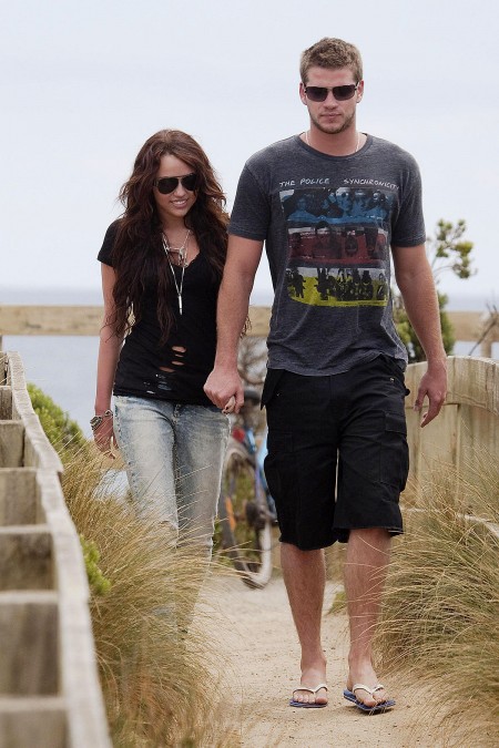 Miley Cyrus y Liam Hemsworth juntos en Australia-04