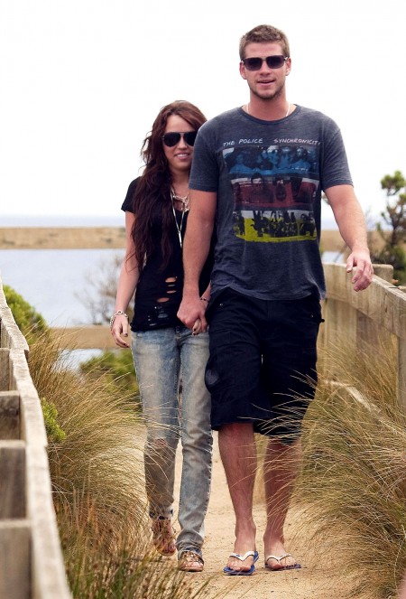 Miley Cyrus y Liam Hemsworth juntos en Australia-05