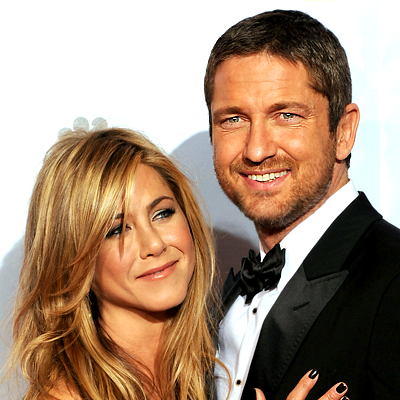 A Jennifer Aniston, Gerard Butler le parece divertido2