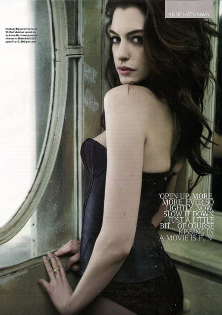 Anne Hathaway en GQ3