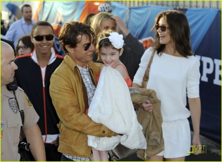 Connor Cruise, Tom Cruise, Suri Cruise, Katie Holmes, Cameron Diaz