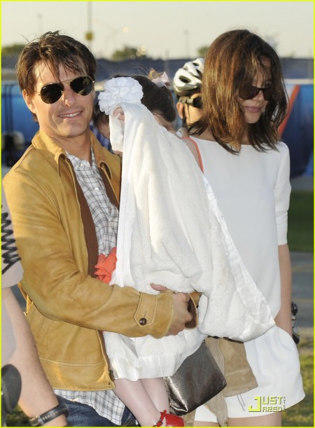 Tom Cruise, Suri Cruise, Katie Holmes