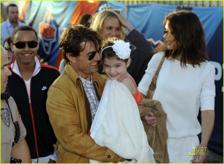 Connor Cruise, Tom Cruise, Suri Cruise, Katie Holmes, Cameron Diaz