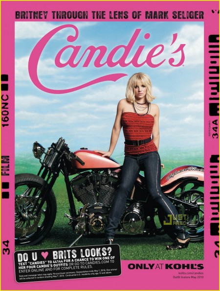 La nueva campaña de Britney Spears para Candies-02