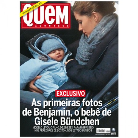 La primera foto del hijo de Gisele Bundchen