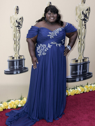 Gabourey Sidibe by MArchesa 1