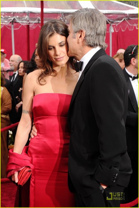 George Clooney y Elisabetta Canalis by Roberto Cavalli 3