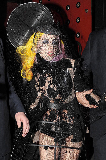 Lady GaGa Leaving The Buddah Bar (USA ONLY)