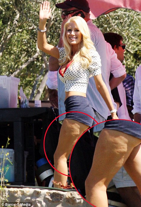 Pillaron la celulitis de Heidi Montag