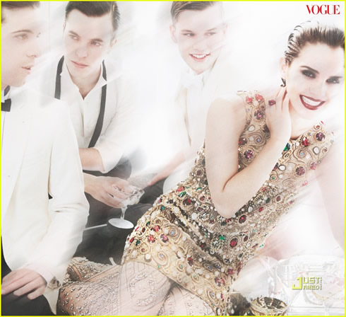 Emma Watson en Vogue Magazine4