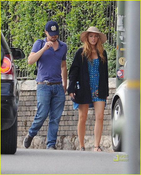 Leonardo DiCaprio y Blake Lively pasean por Verona juntos-06