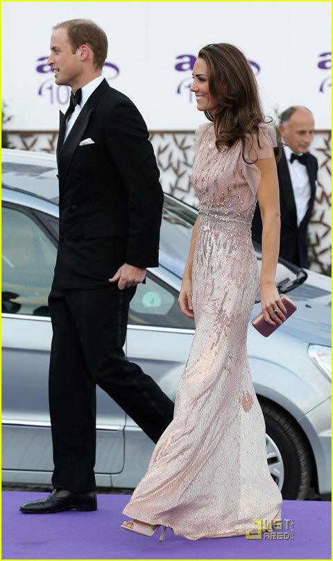 William y Kate en la cena de gala de ARK-03