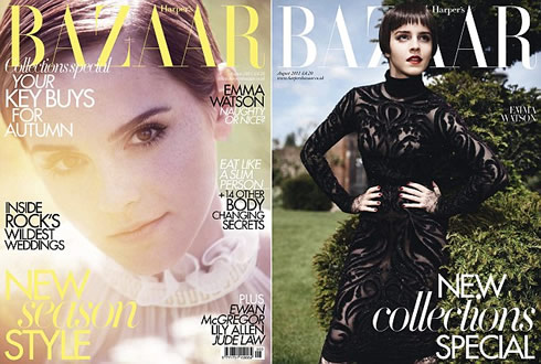 Emma Watson en Harper's Bazaar1