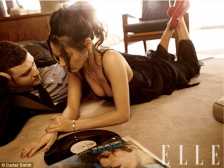 Justin Timberlake y Mila Kunis2