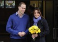 imagen Kate y William felices y embarazados