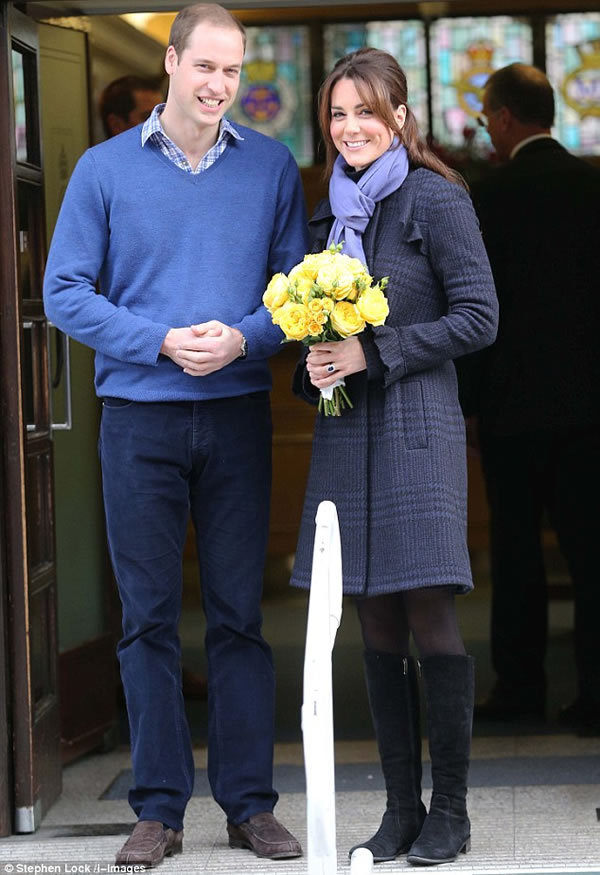 Kate y William con heredero en camino 2