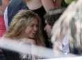 imagen Shakira a los besos en Miami